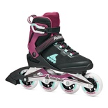 Rollerblade Macroblade 84W Black/Burgundy/Ocean Green